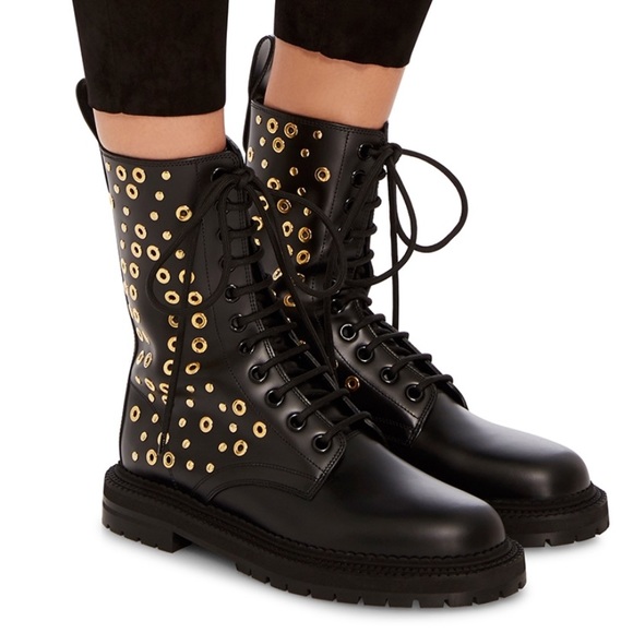 burberry combat boots